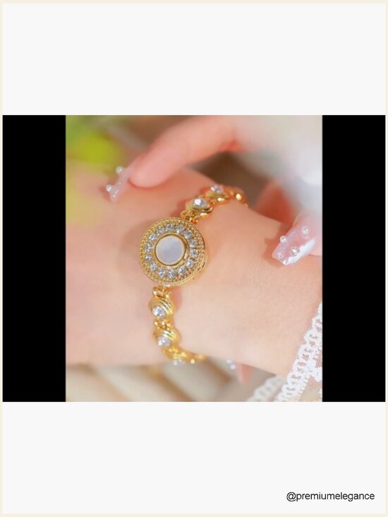 Women\'s Elegant Diamond Dial Quartz Wrist Watch main image 6